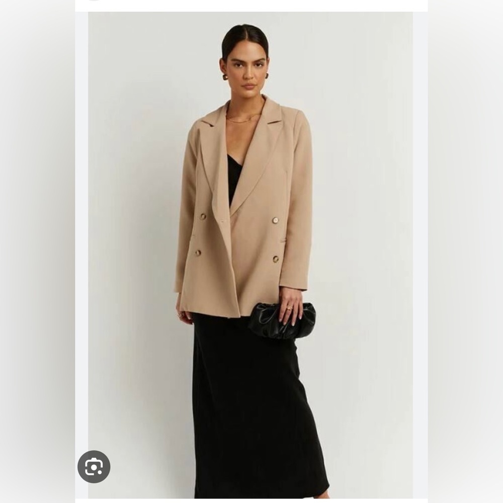 Dissh Essential Wheat Blazer, US 4 / AU 8, Like New Condition